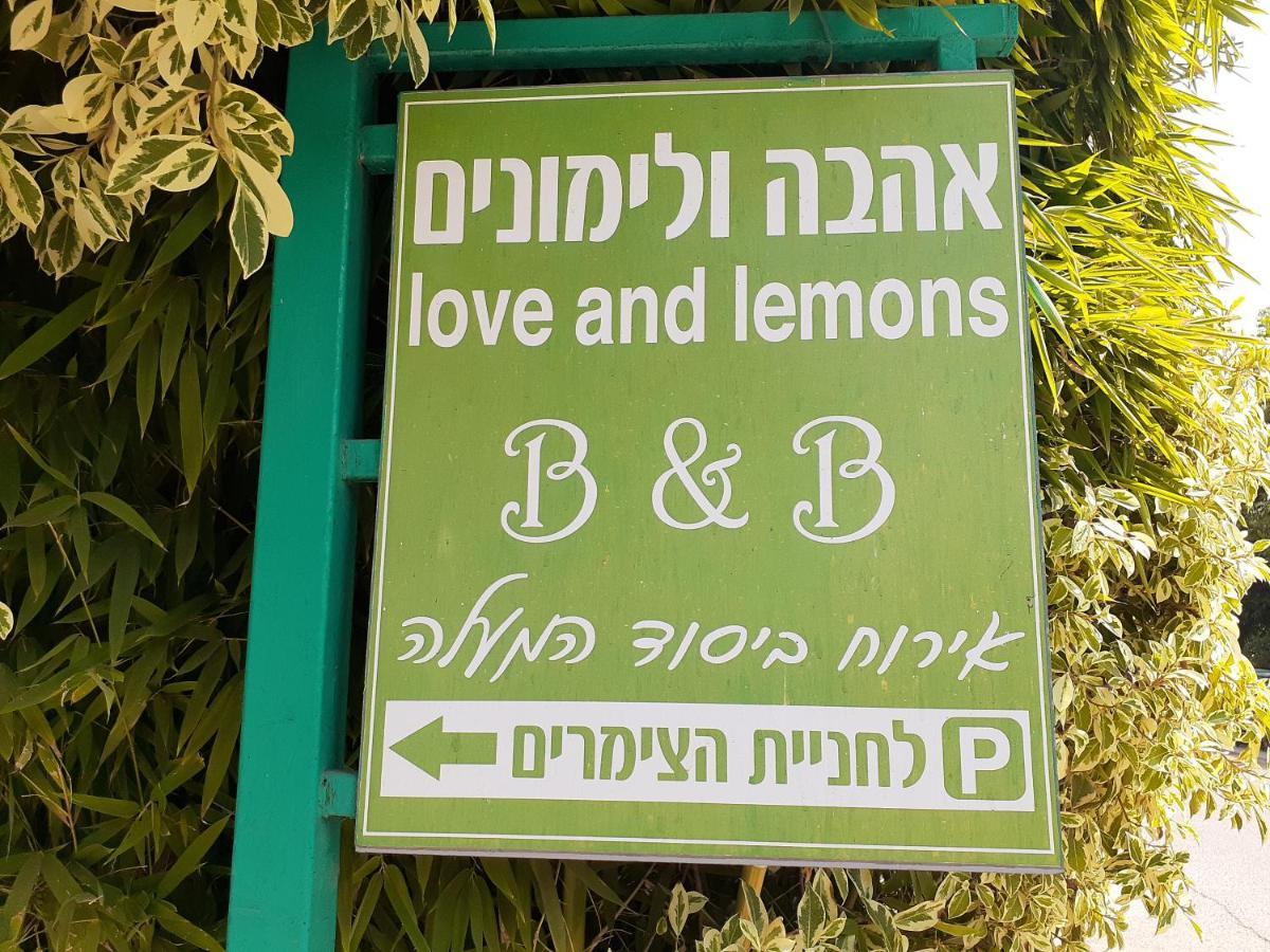 Love&Lemons Yessud Haméala Extérieur photo